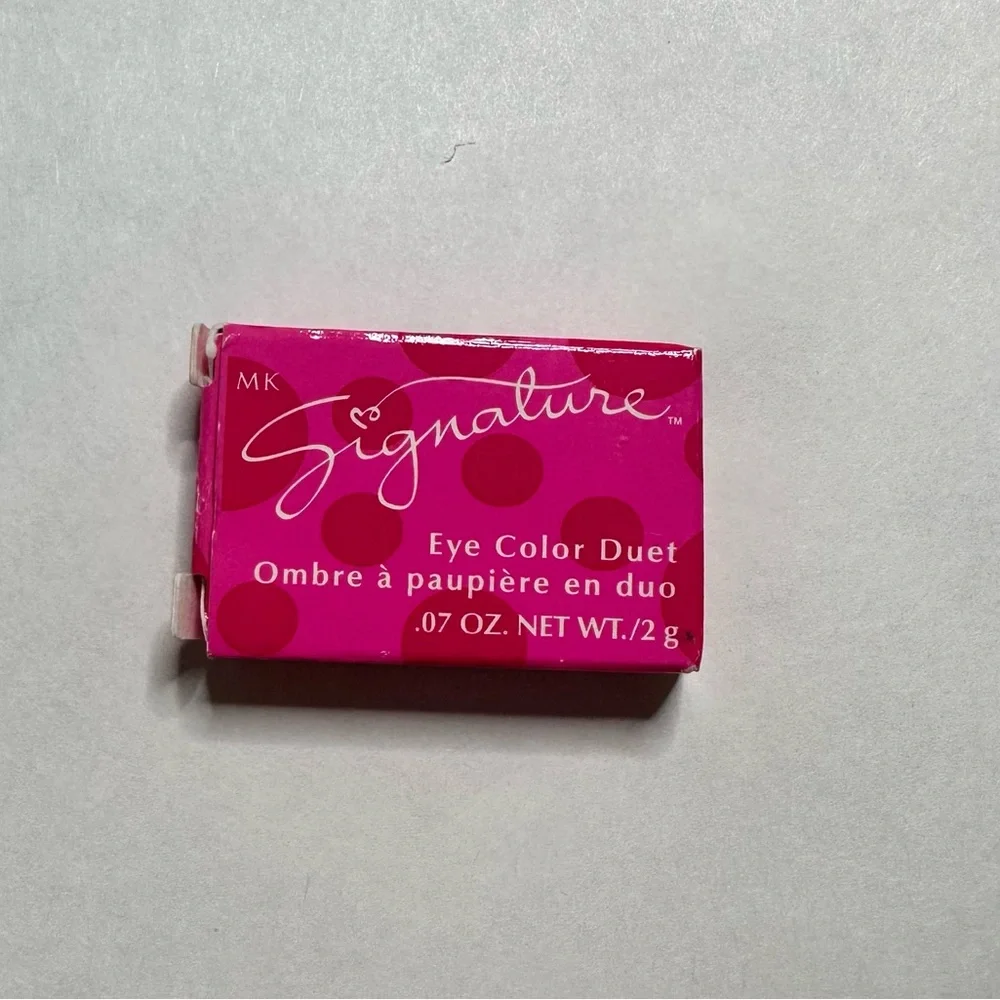 Discontinued onyx black gray eye shadow duo eye color duo‎